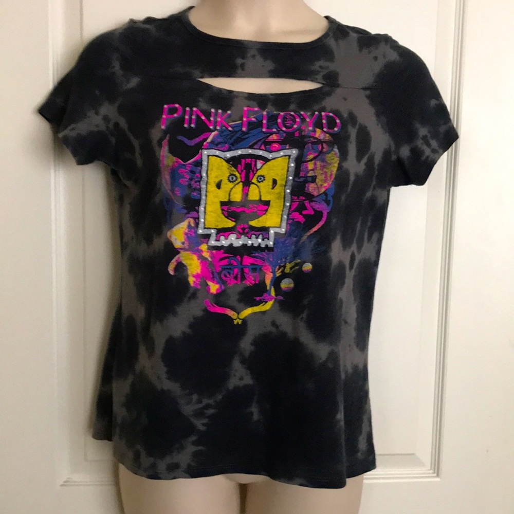 Women’s Vintage M short sleeve Pink Floyd tie dyed t-shirt